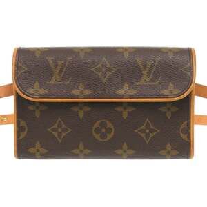 LOUIS VUITTON Authentic Brown Monogram Pochette Fanny Pack